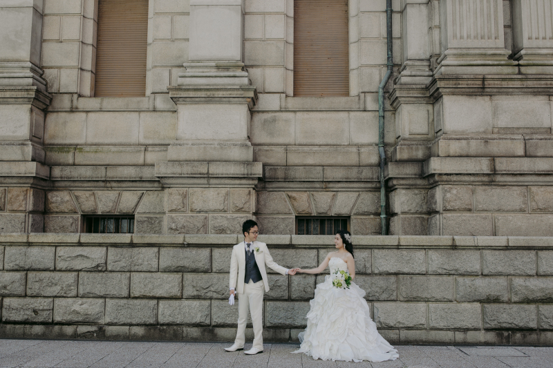 馬車道で・・・