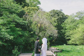 白無垢から色打掛