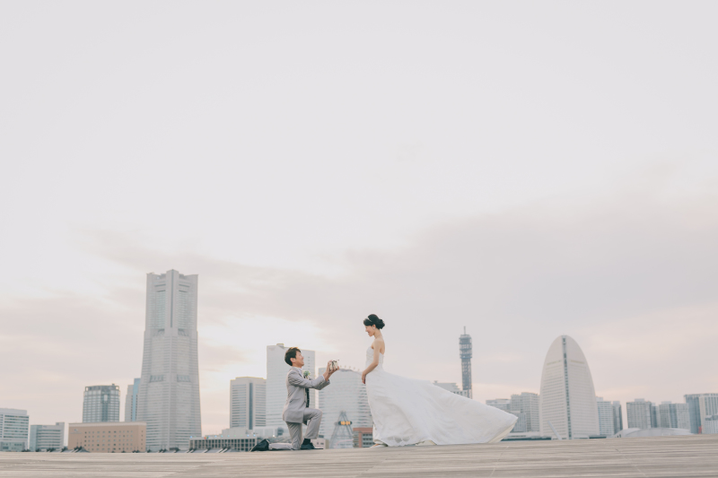 大桟橋でプロポーズ！！