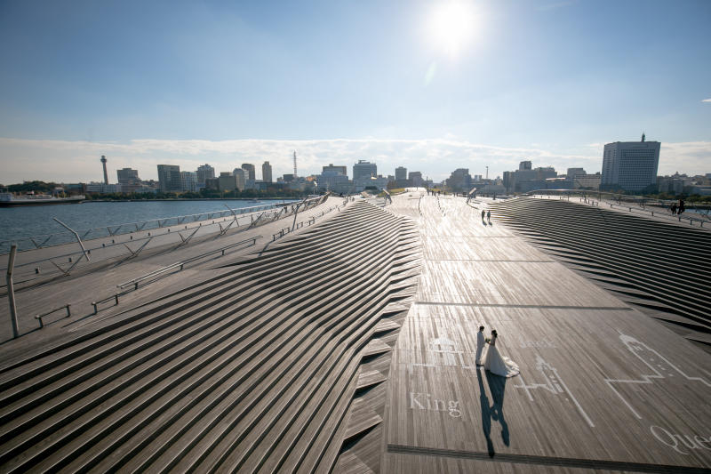 人気フォトスポットで♪