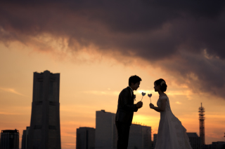 夕景＋夜景　ロケーション