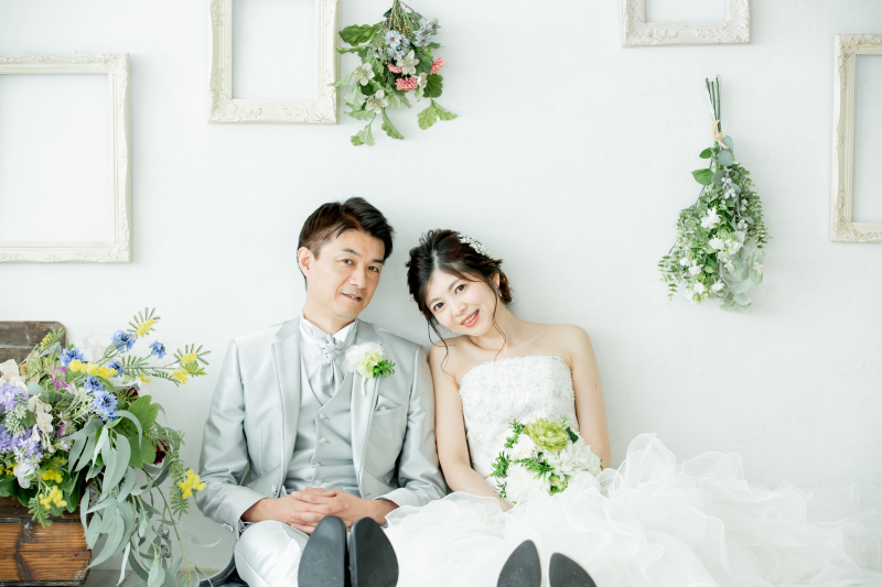 お座りショット