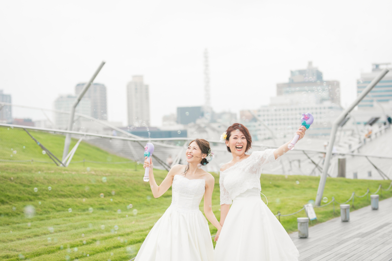 シャボン玉に包まれて*