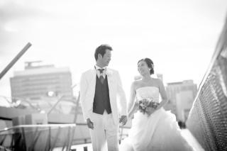 洋装　ロケーション