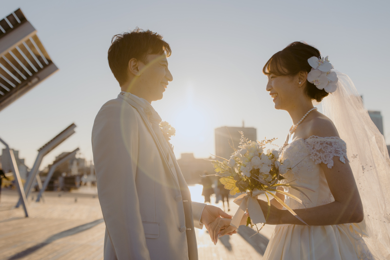 和装＊三渓園・洋装＊大桟橋