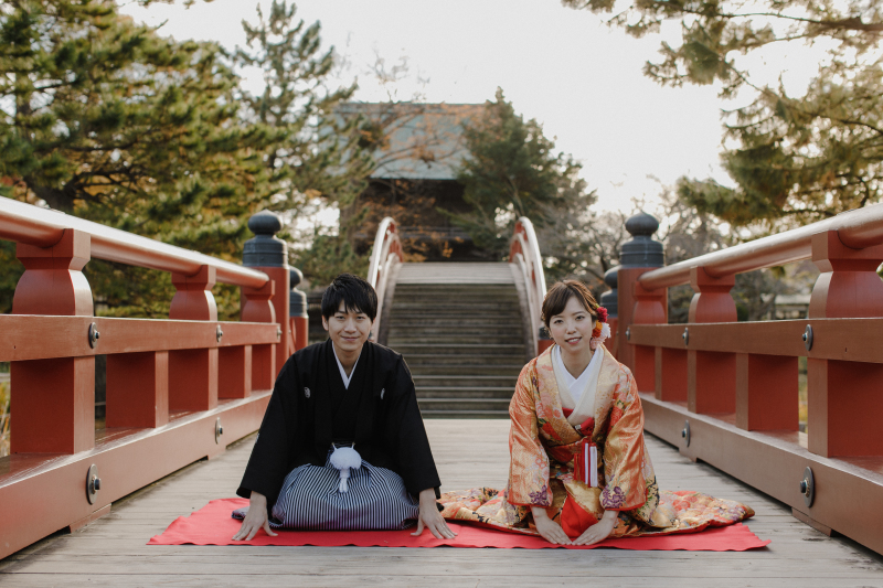 ロケーション　和装