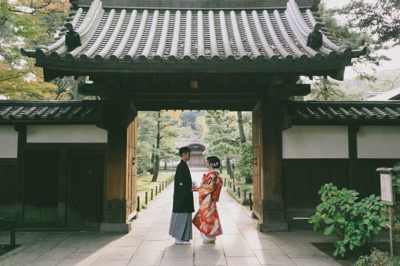 奥行きのある風景