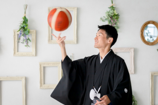 ご新郎様ヘアセット