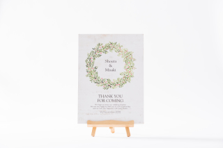 ウェルカムボード(アクリル/ナチュラル)