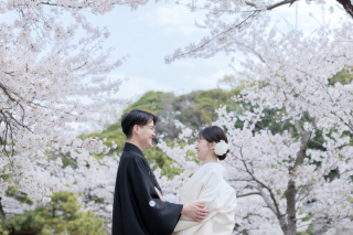 ご予約スタート！【桜】三渓園プラン◆ゆったり90分間撮影・ご新婦様ヘア&メイク・お着付け・ご移動費・申請料金・全データ込み