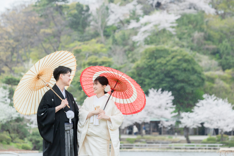 ご予約スタート!【桜】三渓園プラン◆ゆったり90分間撮影・ご新婦様ヘア&メイク・お着付け・ご移動費・申請料金・全データ込み