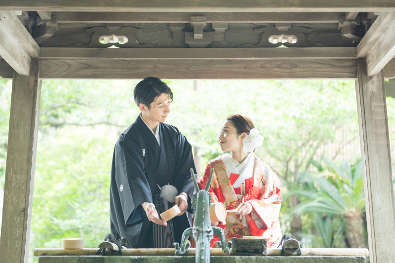 【和装ロケ】鎌倉寺院撮影プラン◆ご新婦様ヘアメイク・ヘアメイク同行・移動&申請料・全データ込