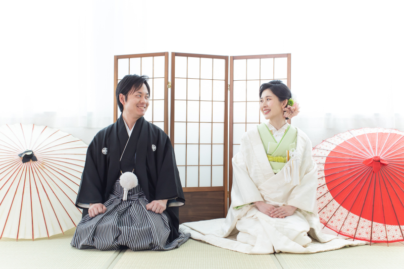 【スタジオ】和装1着プラン◆ご新婦様ヘアセット&メイク・衣装グレードアップ料金込み・全データ(50cut)付き!