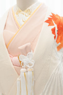 刺繍襟(金糸・菊柄)