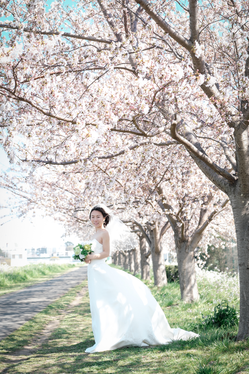 ご新婦様のソロショット