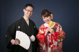 和装スタジオ撮影＊