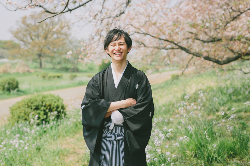 ご新郎様ソロショット