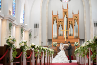 洋装　チャペル撮影