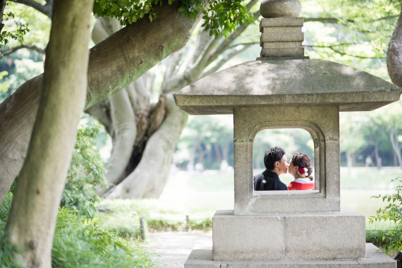 そっと・・・♪