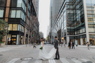 ロケーション撮影　洋装