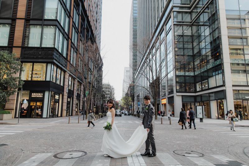 ロケーション撮影　洋装