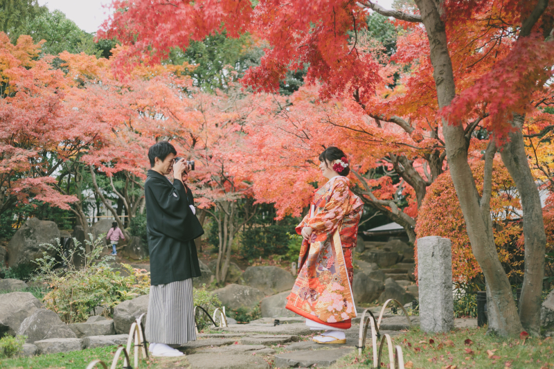 紅葉ロケーション撮影