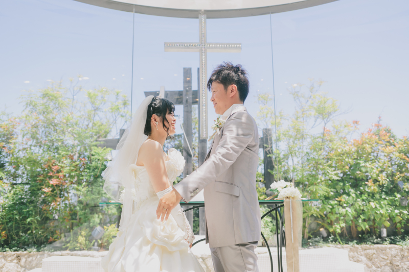 ベールアップシーン