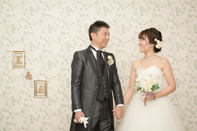 お二人らしい一枚。