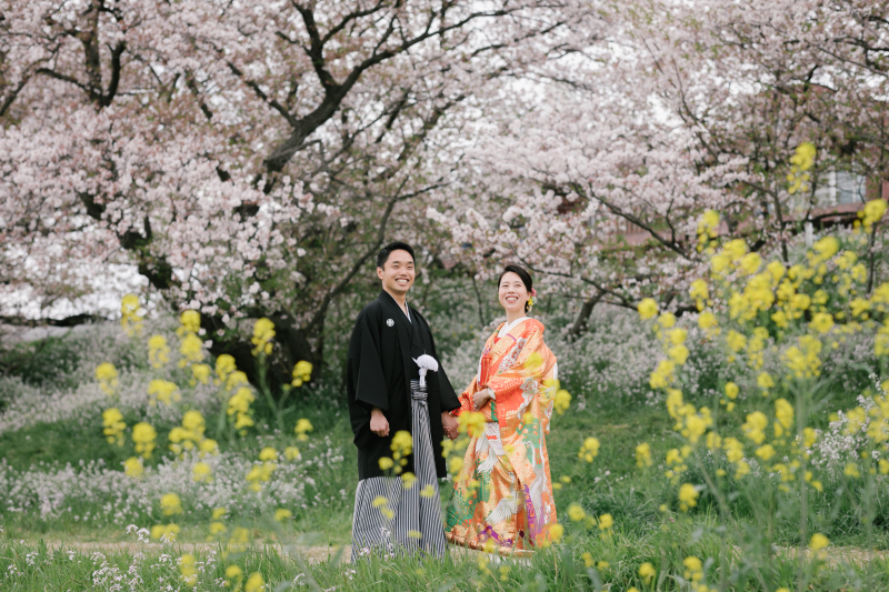 たくさんのお花にかこまれて・・・