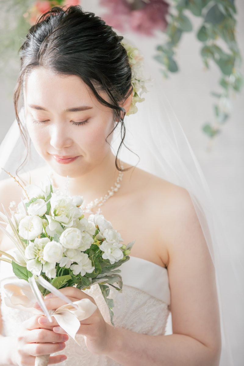 ご新婦様ソロショットも