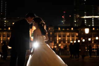 洋装　ロケーション撮影