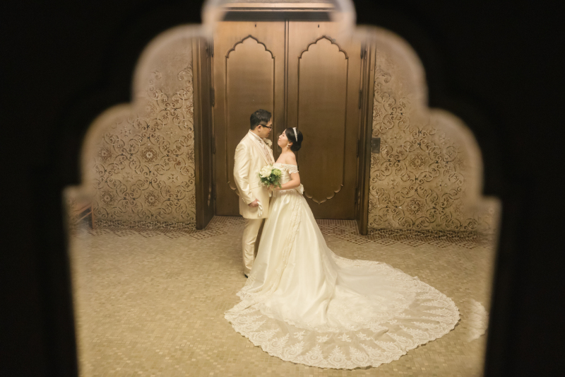 ガラス窓越しに・・・