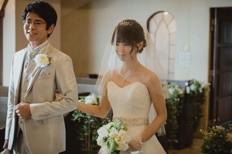 教会でのお写真