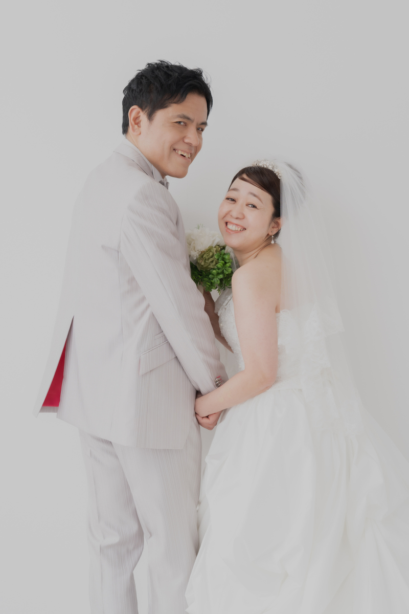 振り向きショットも