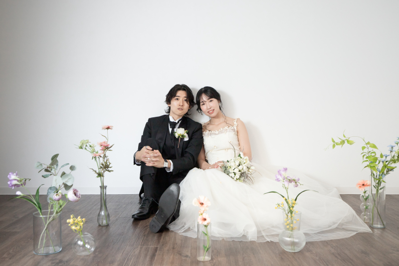 洋装スタジオ撮影＊