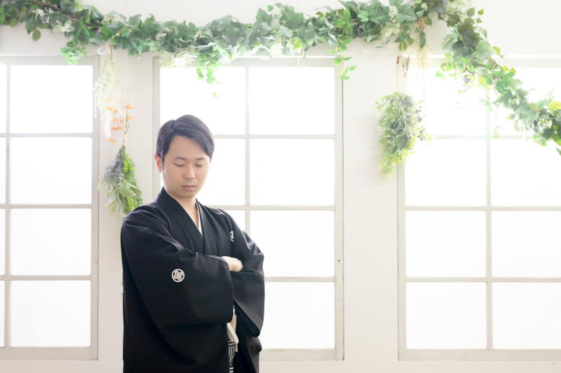 ご新郎様ソロショット