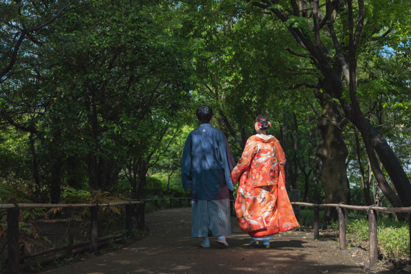 白無垢から色打掛へ！！『掛け替え』もできます！