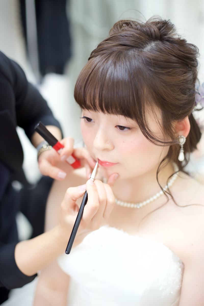 お支度ショット