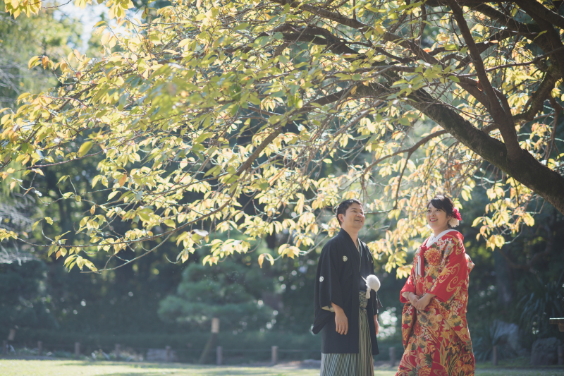木々の葉も色づき始めました！