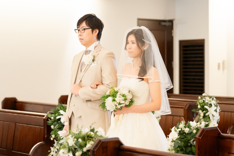 入場シーンもいろんなアングルから撮影できます！