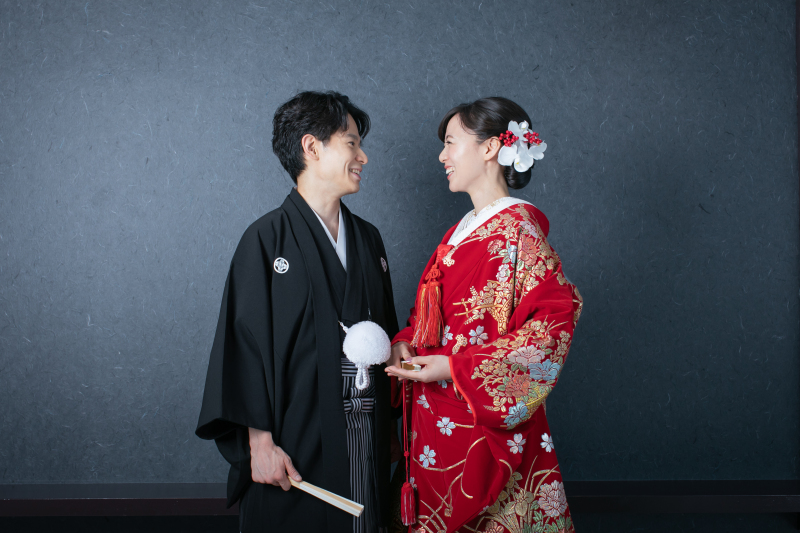 向かい合って♡