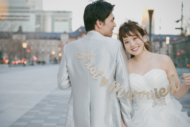 和装洋装　ロケーション撮影