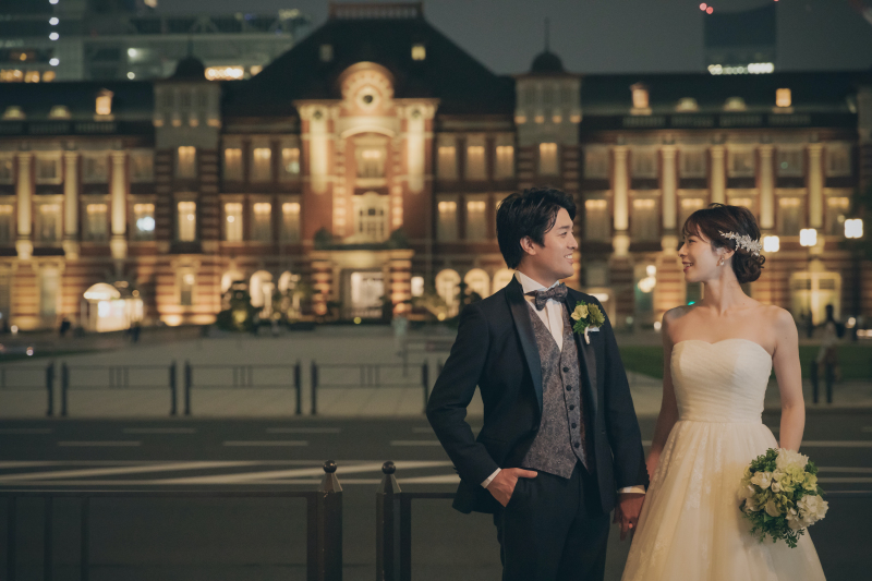 洋装　ロケーション