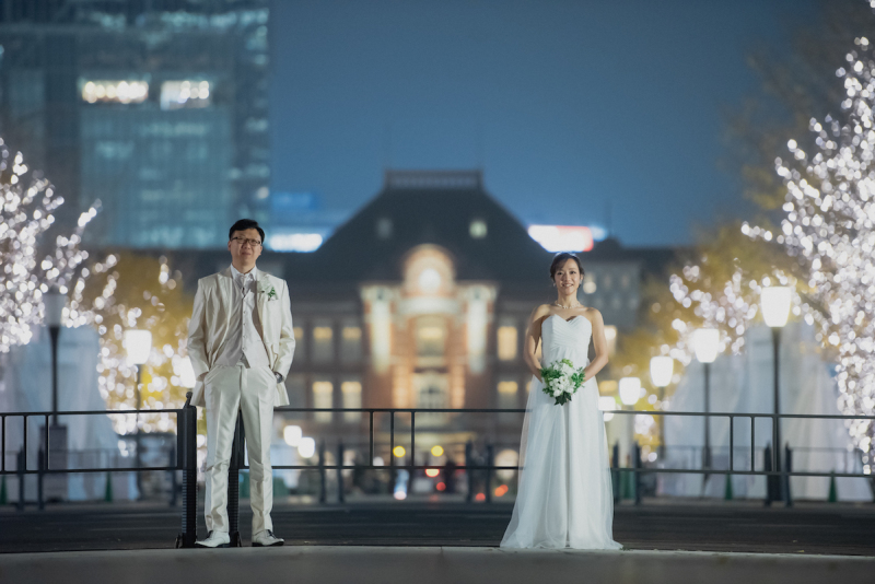 洋装 ロケーション