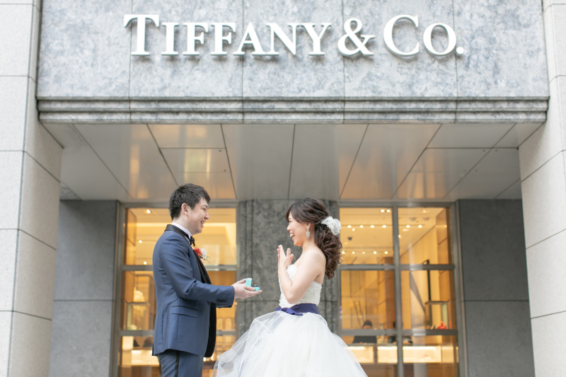 ティファニーで