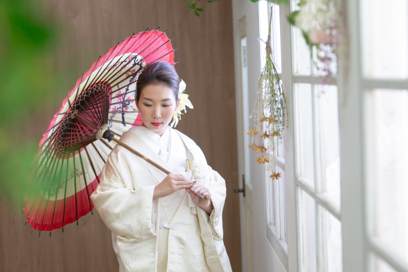 新婦様の白無垢姿