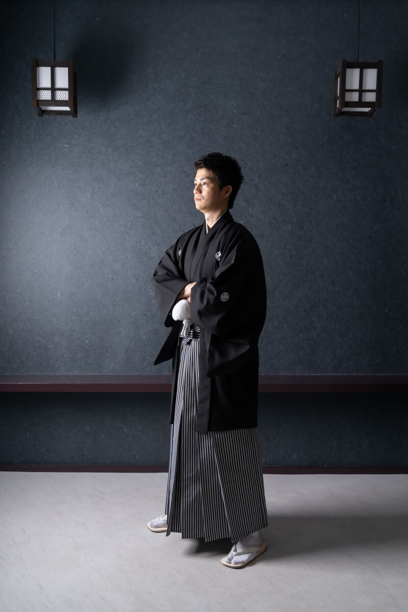 ご新郎様ソロショット