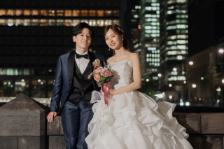 和装洋装　ロケーション撮影