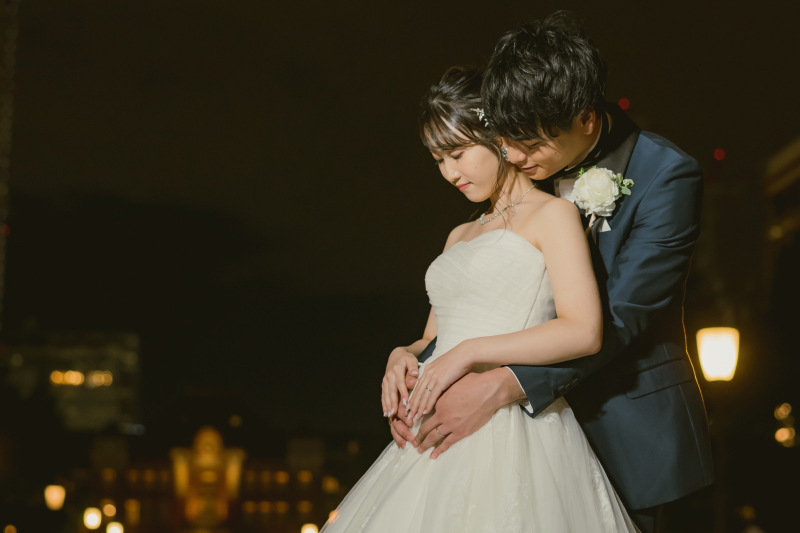 後ろからの・・・