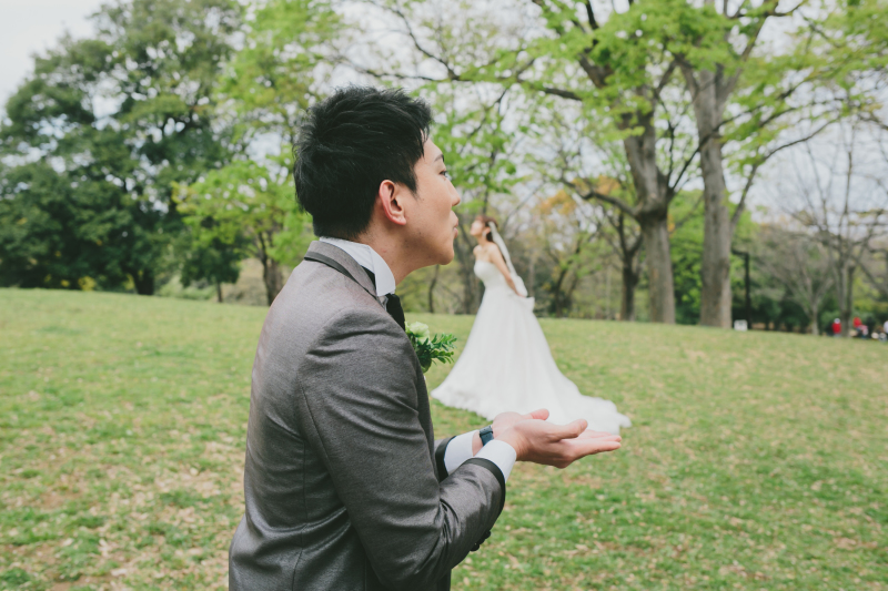 代々木公園にて